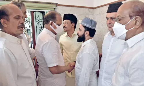 Hyderali thangal is a human value Exalted Leader Minister