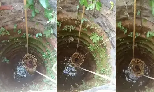 കോഴിയെ രക്ഷിക്കാൻ കിണറ്റിലിറങ്ങി​; തിരികെ കയറാൻ അഗ്നിരക്ഷാ സേനയെ വിളിക്കേണ്ടി വന്നു