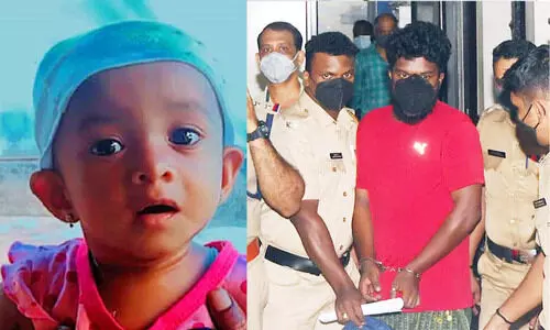 പിഞ്ചുബാലികയെ മുത്തശ്ശിയുടെ ആൺസുഹൃത്ത് ബക്കറ്റിൽ ​​മുക്കിക്കൊന്നു