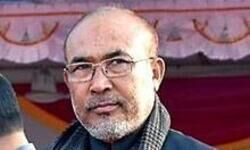 മുഖ്യമന്ത്രി എൻ. ബിരേൻ സിങ് മുന്നിൽ