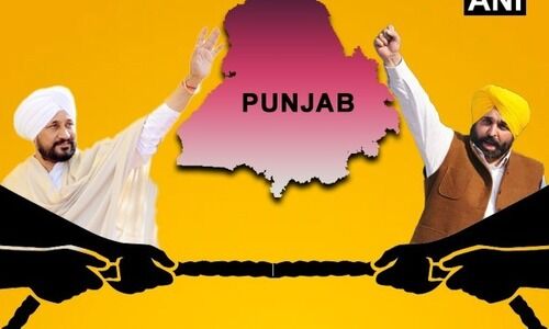 പഞ്ചാബ്; ആപ് മുന്നിൽ, ചന്നിയും ഭഗവന്ത് മനും ഗുരുദ്വാരയിൽ