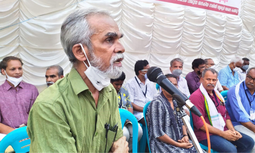 മു​ഖ്യ​മ​ന്ത്രി​ 30 വെള്ളിക്കാശിന് കേരളത്തെ ഒറ്റുകൊടുക്കരുത് -പ്രഫ. കെ. അരവിന്ദാക്ഷൻ