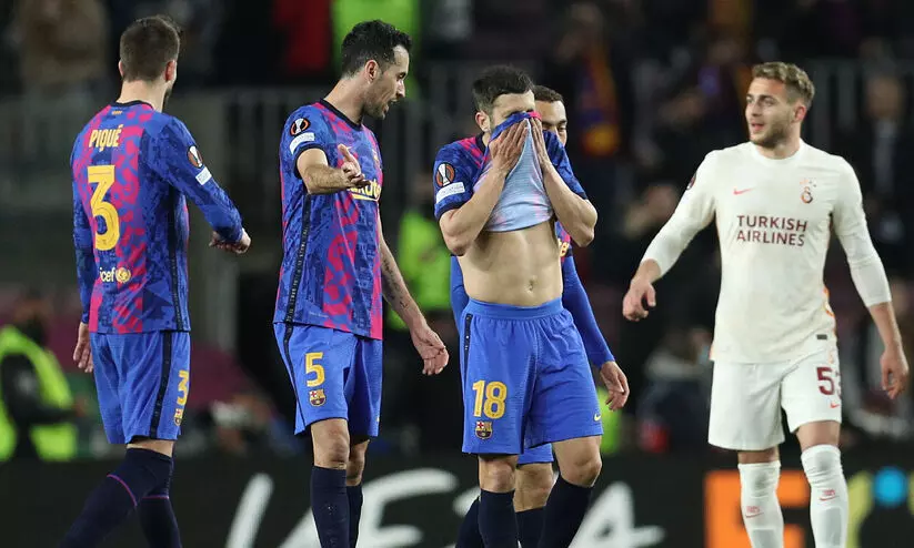 യൂറോപ ലീഗ്: ബാ​ഴ്സ​ക്ക് സ​മ​നി​ല