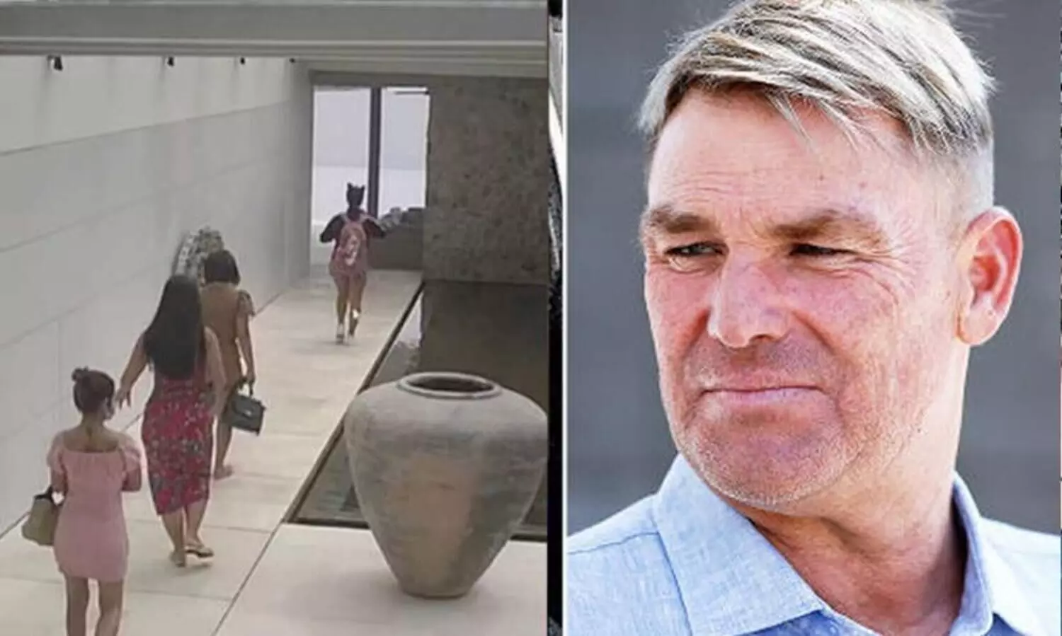 വോണിനെ അവസാനമായി ജീവനോടെ കണ്ടത് ഇവർ; സി.സി.ടി.വി ദൃശ്യങ്ങൾ പുറത്ത്