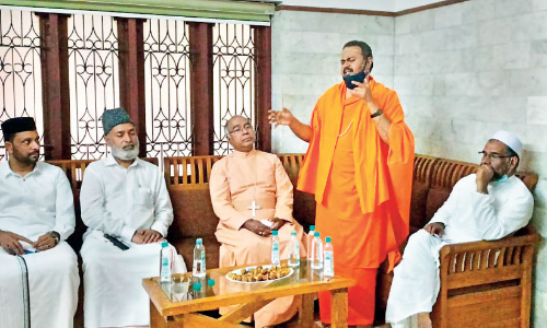 ഹൈദരലി തങ്ങൾ മത സൗഹൃദത്തിന്റെ അംബാസഡർ -കേരള ധർമരാജ്യ വേദി