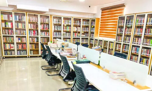 എറണാകുളം ഡി.സി.സി ഓഫിസിൽ ലൈബ്രറി ഒരുങ്ങി