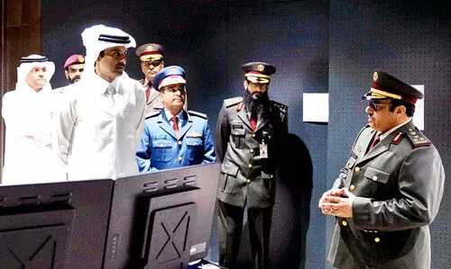 വ്യോമ പ്രതിരോധ ക്യാമ്പിൽ അമീറിന്റെ സന്ദർശനം വ്യോമ പ്രതിരോധ ക്യാമ്പിൽ അമീറിന്റെ സന്ദർശനം