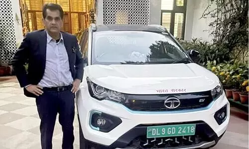 Niti Aayog CEO Amitabh Kant drives a Nexon EV: Explains why you should move to an EV