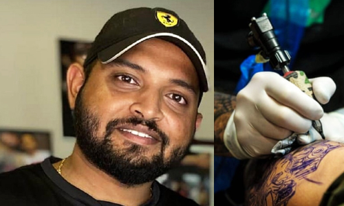 tattoo artist sujeesh