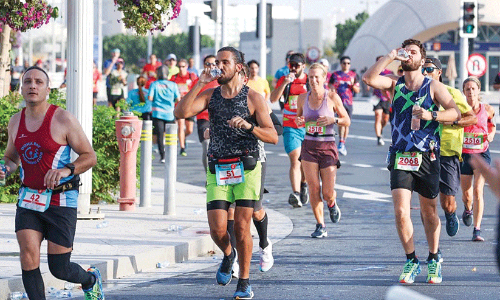 ആവേശമായി ദോഹ മാരത്തൺ