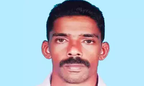 തെങ്ങുകയറ്റ യന്ത്രത്തിന്‍റെ റിങ് പൊട്ടി വീണ് പരിക്കേറ്റ യുവാവ് മരിച്ചു