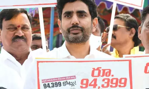 ജഗൻ മോഹൻ റെഡ്ഡി സർക്കാറിന്‍റെ ബജറ്റ് പാവപ്പെട്ടവർക്കെതിരായത് -നാരാ ലോകേഷ്