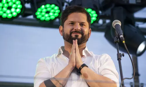 ചി​ലി​യി​ലെ പ്രാ​യം​കു​റ​ഞ്ഞ ​പ്ര​സി​ഡ​ന്റാ​യി ബോ​റി​ക് അ​ധി​കാ​ര​മേ​റ്റു