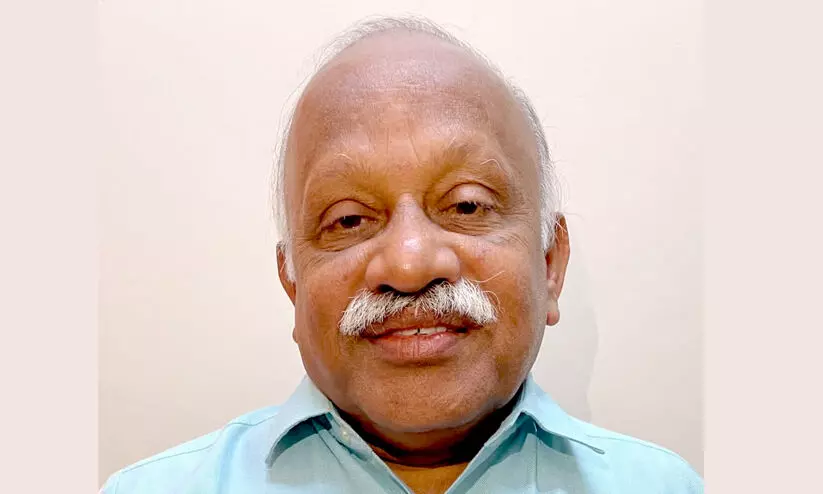 നാ​ട​കം പോ​രാ​ട്ട​മാ​ക്കി​യ ഇ.​ടി. വ​ർ​ഗീ​സിന്​ ആ​ദ​ര​മ​ർ​പ്പി​ച്ച്​ ദ​മ്മാ​മി​ലെ നാ​ട​ക​പ്ര​വ​ർ​ത്ത​ക​ർ