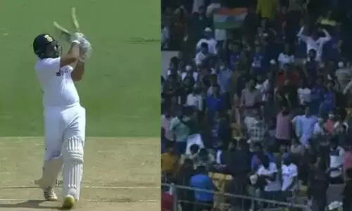 rohit sharma six-nose broken