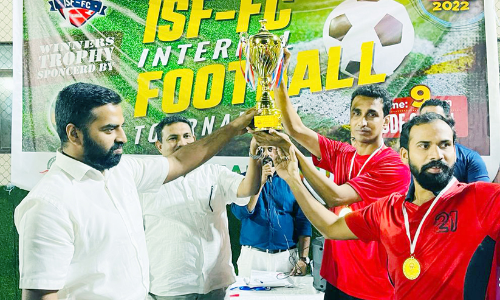 ഇ​ന്ത്യ​ൻ സോ​ഷ്യ​ൽ ഫോ​റം ഇ​േ​ന്‍റ​ണ​ൽ ഫു​ട്ബാ​ൾ ടൂ​ർ​ണ​മെ​ന്‍റ്​