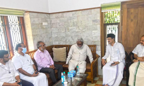 ജമാഅത്തെ ഇസ്ലാമി നേതാക്കൾ പാണക്കാട് സന്ദർശിച്ചു