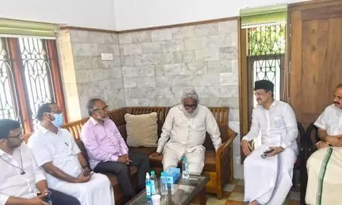 ജമാഅത്തെ ഇസ്ലാമി നേതാക്കൾ പാണക്കാട് സന്ദർശിച്ചു