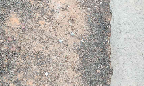 ടാർ ഉണങ്ങും മുമ്പ് റോഡിന്‍റെ പണി തീർന്നു; പാഴായത് 15 ലക്ഷം