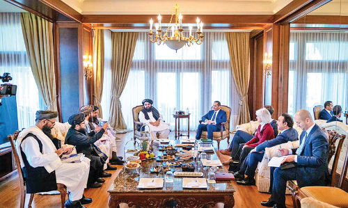 അഫ്ഗാൻ പ്രതിനിധികളുമായി തുർക്കിയിൽ ചർച്ച