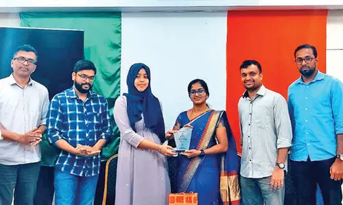 സമീഹ ജുനൈദിന് കൾച്ചറൽ ഫോറം ആദരം