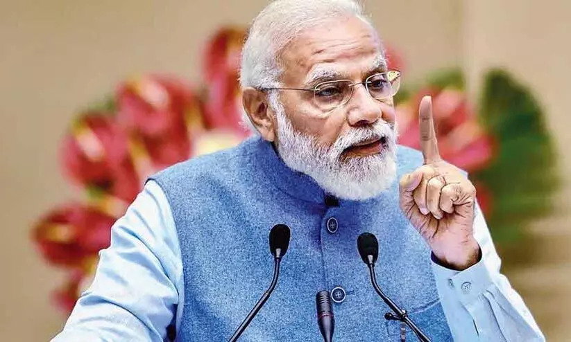 ബി.ജെ.പി എം.പിമാരുടെ മക്കൾക്ക് സീറ്റ് നിരസിച്ചതിന്​ പിന്നിൽ തന്‍റെ തീരുമാനമെന്ന് മോദി