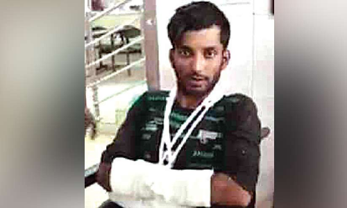 കെ-ഫോൺ കരാർ തൊഴിലാളി ഷോക്കേറ്റ് വീണു