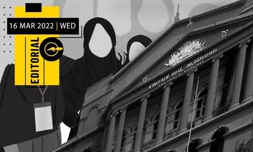 ശിരോവസ്ത്ര വി​ല​ക്കി​ന്​ അ​നു​കൂ​ല​മാ​യ കോടതിവി​ധി