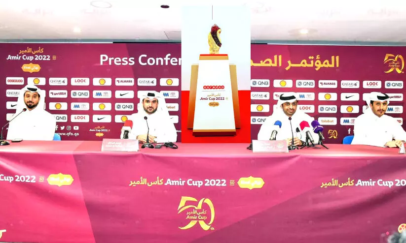 അ​മീ​ർ ക​പ്പ്​ ഫു​ട്​​ബാ​ൾ: നാളെ കലാശപ്പോരാട്ടം