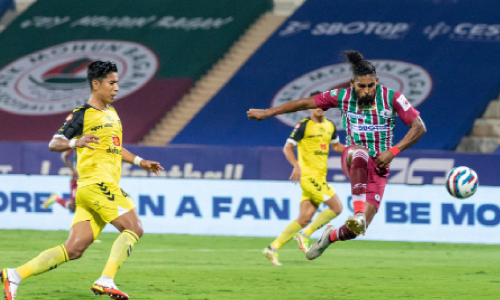 ഐ.എസ്.എൽ: എ.​ടി.​കെ മോ​ഹ​ൻ​ബ​ഗാ​ൻ ജയിച്ചു; ഹൈദരാബാദ് എഫ്.സി ഫൈനലിൽ