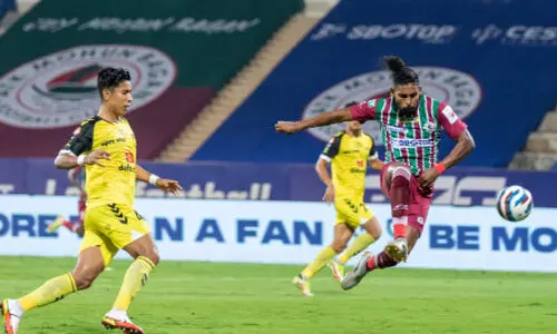 ഐ.എസ്.എൽ: എ.​ടി.​കെ മോ​ഹ​ൻ​ബ​ഗാ​ൻ ജയിച്ചു; ഹൈദരാബാദ് എഫ്.സി ഫൈനലിൽ