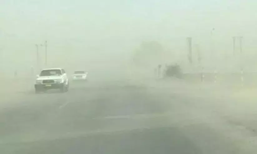 പൊ​ടി​ക്കാ​റ്റി​ന്​ സാ​ധ്യ​ത