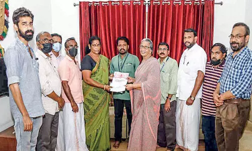 10 cents for drinking water project Family given land