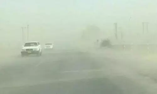 പൊ​ടി​ക്കാ​റ്റി​ന്​ സാ​ധ്യ​ത