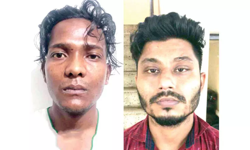 മ​യ​ക്കു​ഗു​ളി​ക​യു​മാ​യി ഇ​ത​ര സം​സ്ഥാ​ന തൊ​ഴി​ലാ​ളികൾ അ​റ​സ്റ്റി​ൽ