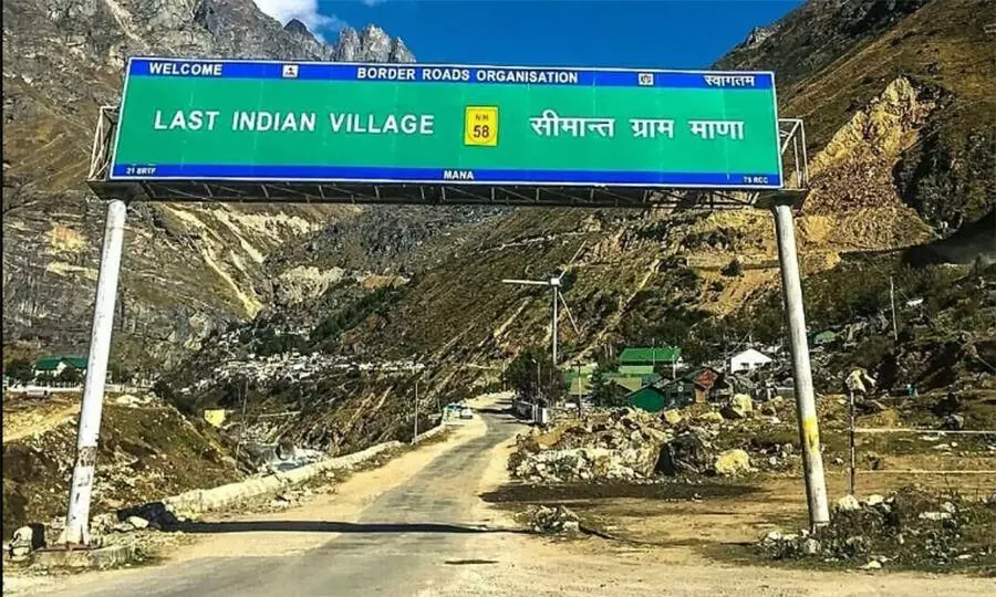 india china border village