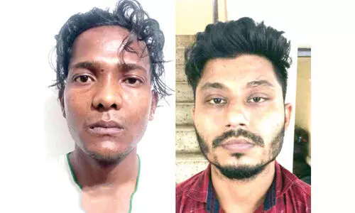 മ​യ​ക്കു​ഗു​ളി​ക​യു​മാ​യി ഇ​ത​ര സം​സ്ഥാ​ന തൊ​ഴി​ലാ​ളികൾ അ​റ​സ്റ്റി​ൽ