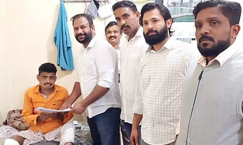 ദുരിതങ്ങൾക്കൊടുവിൽ ഷൈജുവിന് നാടണയാൻ വഴിയൊരുങ്ങി ദുരിതങ്ങൾക്കൊടുവിൽ ഷൈജുവിന് നാടണയാൻ വഴിയൊരുങ്ങി