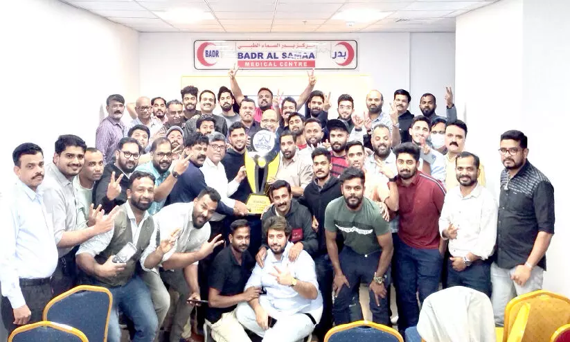 കെഫാക് വിജയം; കെ.ഇ.എ കുവൈത്തിന് സ്വീകരണം നൽകി ബദർ അൽ സമ