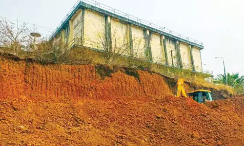 ജപ്പാൻ കുടിവെള്ള ടാങ്കിന് ഭീഷണിയായി മണ്ണെടുപ്പ്