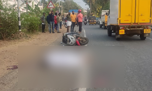 ബസിടിച്ച് സ്കൂട്ടർ യാത്രികന് ദാരുണാന്ത്യം