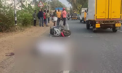 ബസിടിച്ച് സ്കൂട്ടർ യാത്രികന് ദാരുണാന്ത്യം