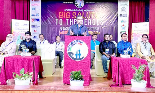 സേ​വ​ന​ത്തി​​ന്റെ ആ​ഘോ​ഷ​മാ​യി കോ​വി​ഡ്കാ​ല   ഹീ​റോ​ക​ൾ​ക്ക്​ ആ​ദ​രം