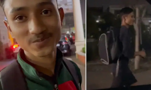 അർധരാത്രി വീട്ടിലേക്കെത്താൻ 19കാരൻ ഓടുന്നത് 10 കിലോമീറ്റർ; കാരണമറിയാൻ വിഡിയോ കണ്ടത് ലക്ഷങ്ങൾ