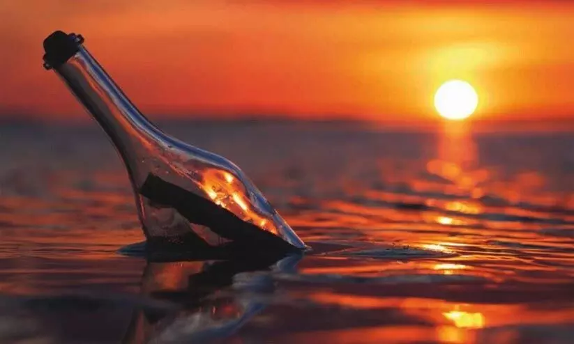 bottle message bottle message