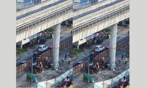 മെട്രോ തൂണിലെ ചരിവ് ഗുരുതര പിഴവ്:   സ്വതന്ത്ര ഏജൻസിയുടെ അന്വേഷണമുണ്ടായേക്കും