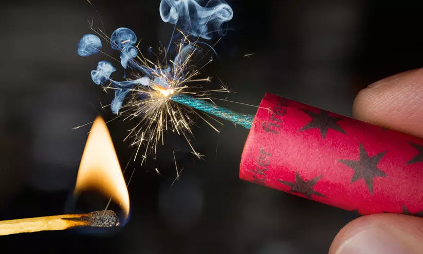 firecracker accident