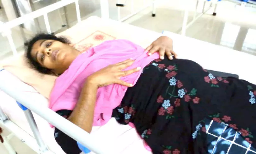 അതിർത്തി തർക്കം: യുവതിക്ക് മർദനമേറ്റെന്ന് പരാതി അതിർത്തി തർക്കം: യുവതിക്ക് മർദനമേറ്റെന്ന് പരാതി