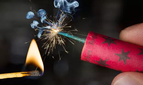 firecracker accident