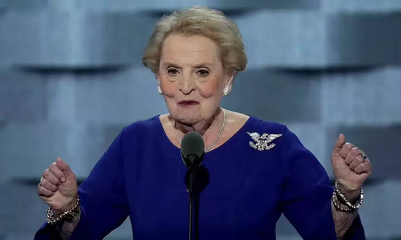 മെഡലിന്‍ ആൾബ്രൈറ്റ് അന്തരിച്ചു